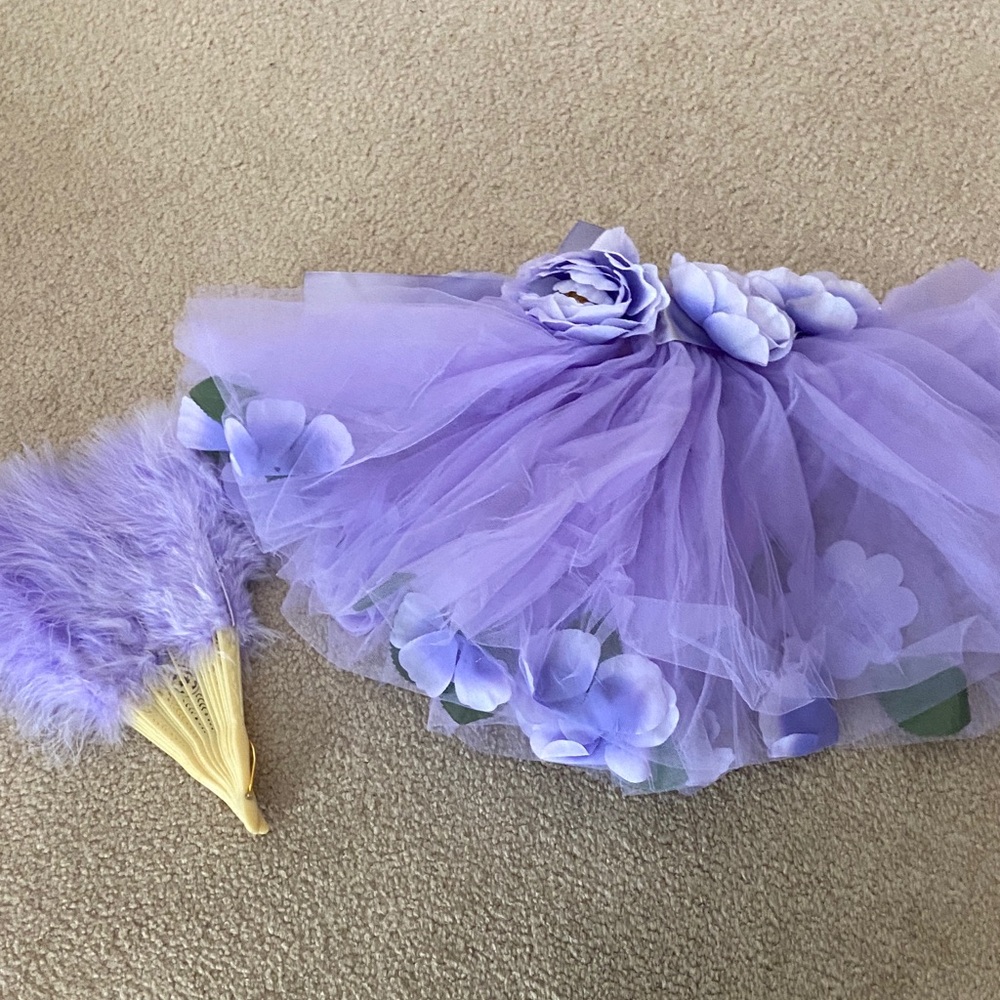 Purple Fairy Tutu Skirt for Kids